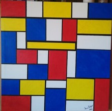 Quadro moderno geometrico