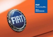 LIBRETTO MANUALE uso e manutenzione FIAT BARCHETTA istruzioni - PDF
