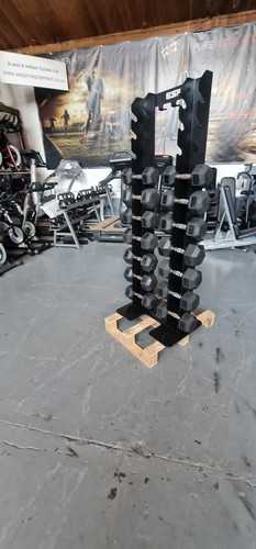 Paia manubri esagonali rack - 7x,