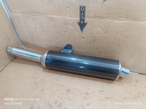Scarico carbonio triumph - carbonio,