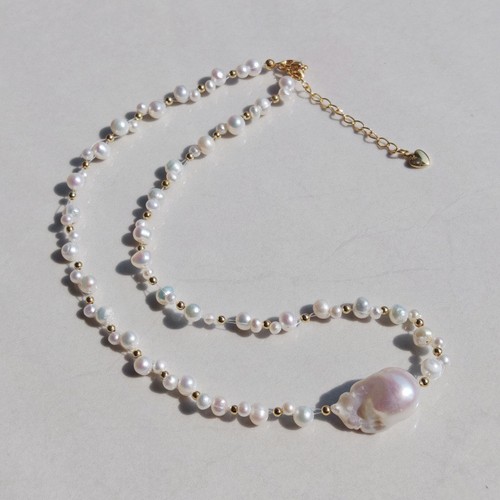 Collana girocollo perle