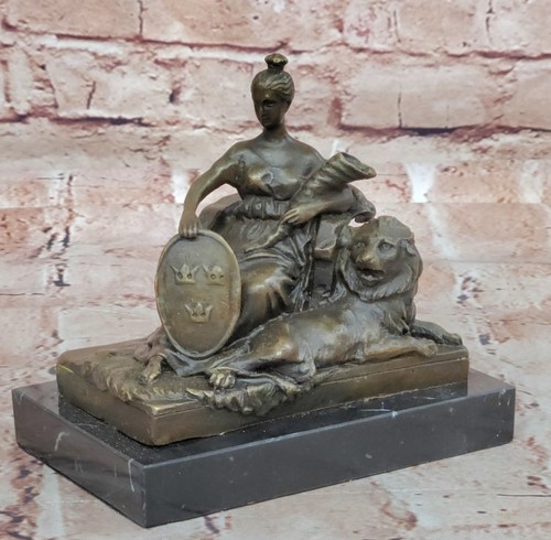 Statua bronzo della dea - statua,