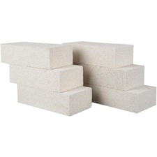 6 Pezzi Mattone Fuoco Isolante