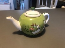 Teiera con Disegni di Oche