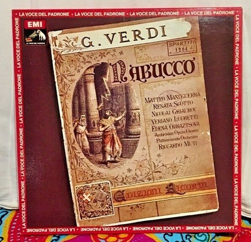 Opera nabucco verdi - nabucco,