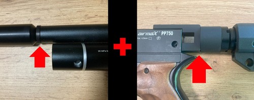 Adattatore silenziatore - , +