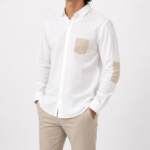 Camicia neil barrett bianca - barrett,