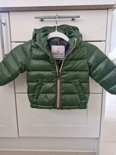 Piumino Moncler bambino verde