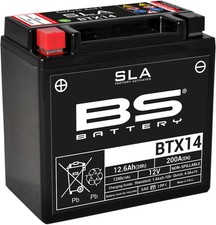 Batteria AGM ATTIVA SLA no manutenzione BS Battery SUZUKI LT-A 400 ASI 4X4 2012