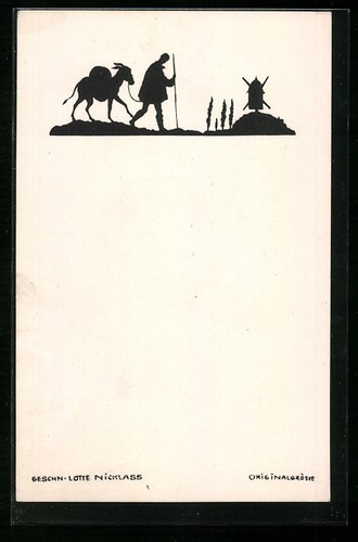 Cartolina escursionista con