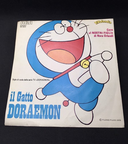 Gatto doraemon disco - doraemon,,