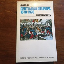 James Joll Cento Anni D’
