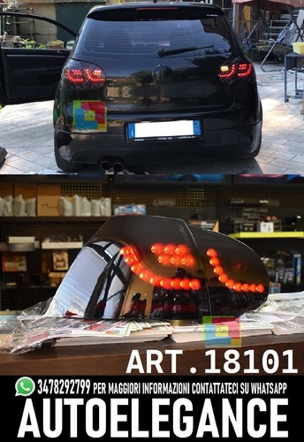 Fari posteriori neri adatti - fari,