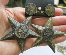 Orecchini moderni metallo