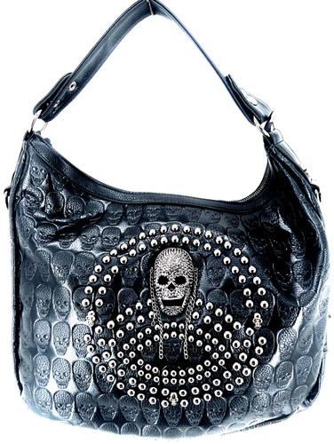 Borsa tracolla donna teschio - a,