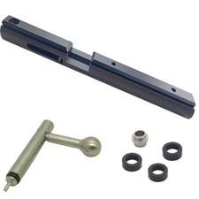 Podalica scanalatura coda di rondine + sonda bullone .22 cal + porta trasferimento aria per Crosman 2240