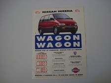 advertising Pubblicità 1994 NISSAN SERENA