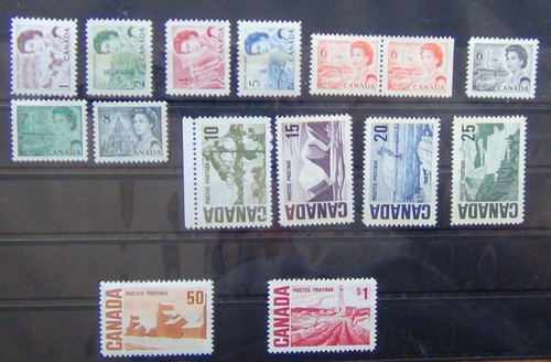Canada 1967 set 1 mnh - a,