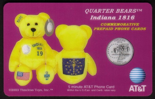Indiana state quarter - 5m,