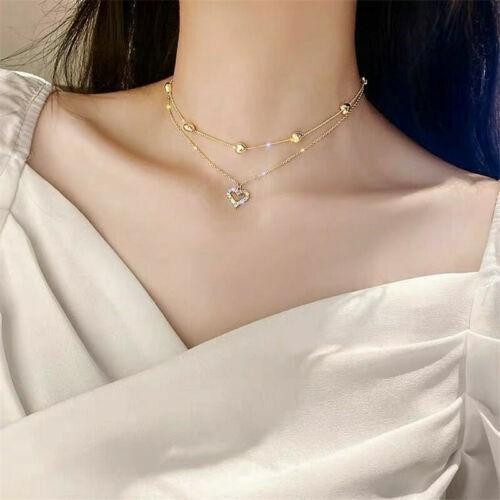 Collana oro doppio strato