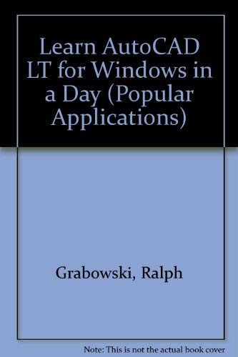 Learn autocad for windows - lt,