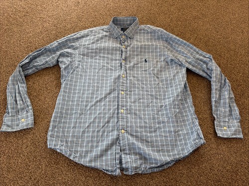 Polo ralph lauren - blu, quadri