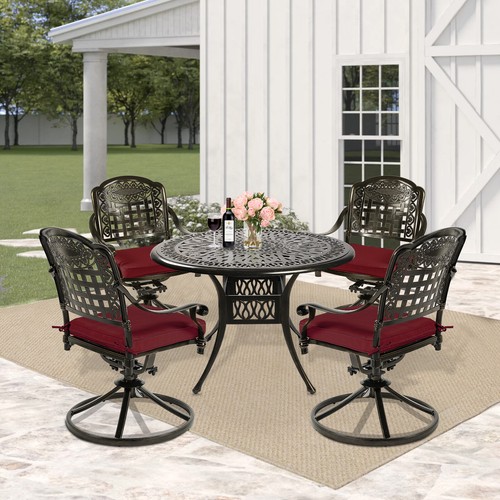 Patio dining set - patio, 5