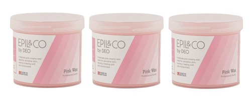Epil vaso cera rosa - co,