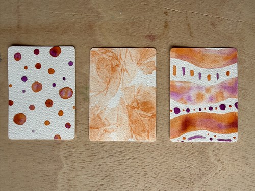 Aceo originale acquerello arte - aceo,