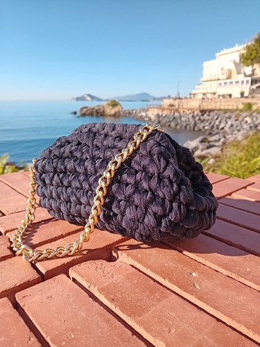 Borsa fatta mano uncinetto - a,