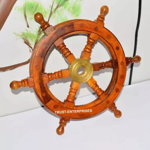 Ottone nautico di - ottone, legno