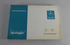 Manuale D'uso Mercedes Benz Veicoli Pesanti A Tre Assi 2219 - 2224 Del 1980