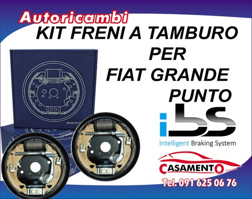 Kit freni tamburo fiat - freni,