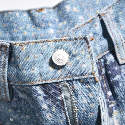 Jeans uomo alla - moda, larghi