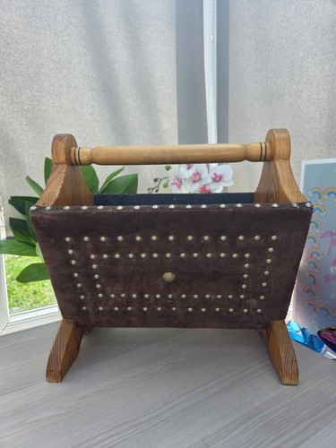 Porta riviste vintage - , fatto