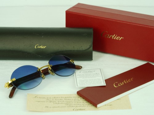 Occhiali sole cartier oro - occhiali,