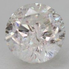 0.81 Carato Colore F Rotondo Brillante Naturale Estratto Dalla Terra Loose 5.59m