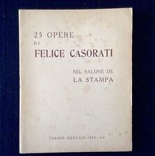 25 opere di Felice Casorati La Stampa Torino. Prima personale antologica