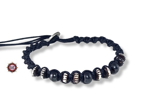 Bracciale tribale cotone - bracciale,
