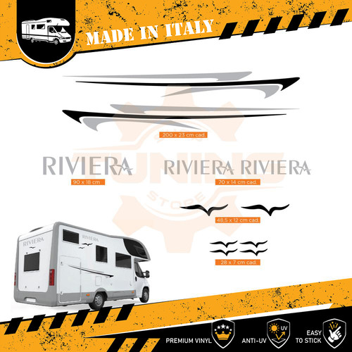 Decalcomania adesivi camper - adesivi,