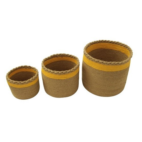 Giallo cesto set da - 3,