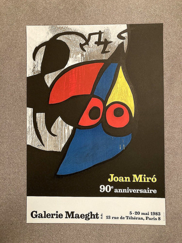 Poster joan miro - joan, 90°