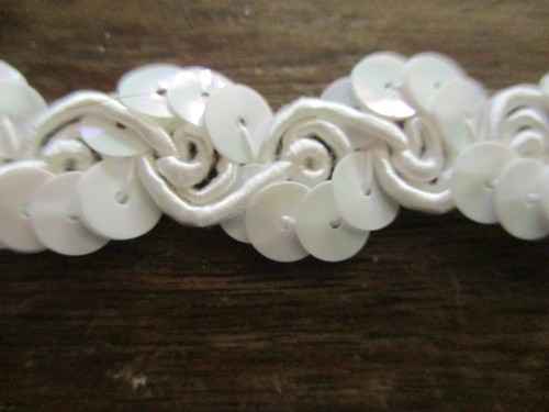 Paillettes bianche matrimonio