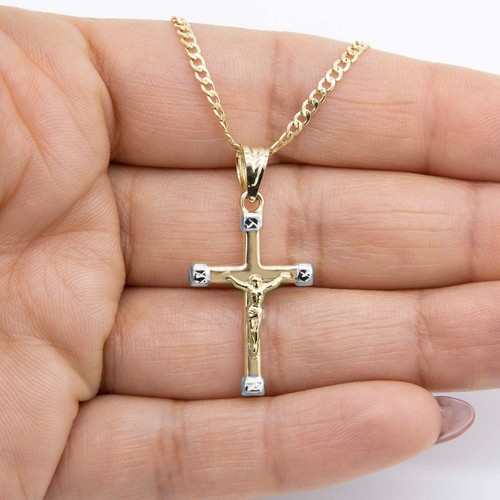 Collana con pendente croce - collana,