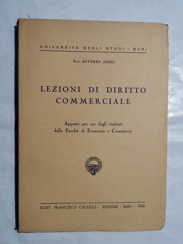 Lezioni diritto commerciale - diritto,