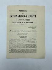 Protesta dei lombardo veneti - lombardo,