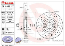 COPPIA DISCHI FRENO BREMBO