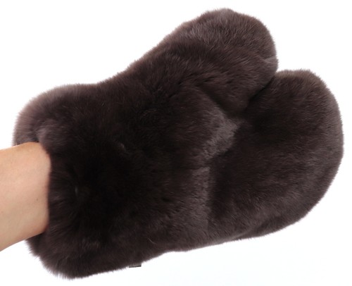 Pelliccia guanti rex benessere - pelliccia,