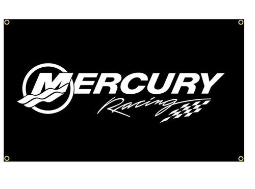 Bandiera mercury racing banner - bandiera,