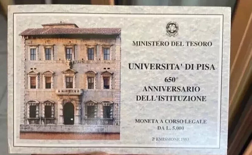 Universita pisa 5000 - 5000, lire